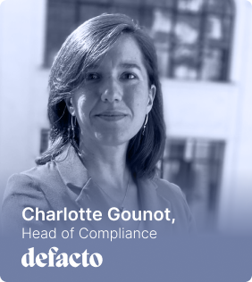 Charlotte Gounot, Defacto